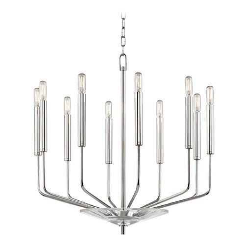 Hudson Valley Lighting Gideon Polished Nickel Chandelier by Hudson Valley Lighting 2610-PN