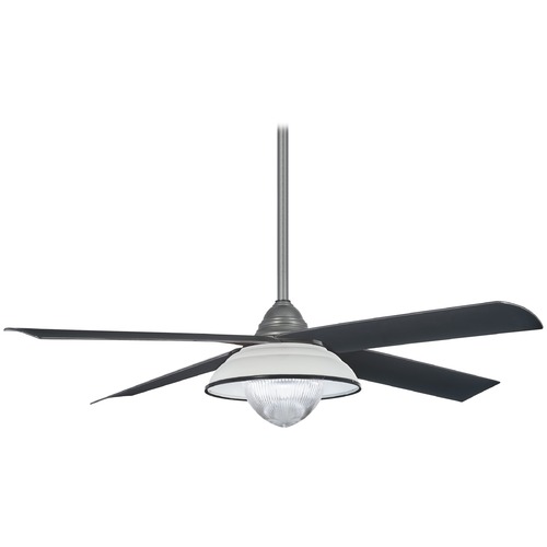 White Wet Rated Metal Shade (Shade Only) by Minka Aire