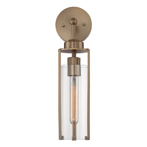 Satco Lighting Marina Burnished Brass Sconce by Satco Lighting 60/7151