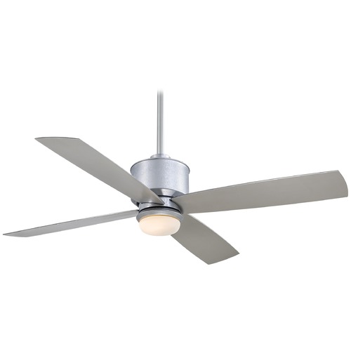 Minka Aire Strata 52-Inch LED Fan in Galvanized by Minka Aire F734L-GL