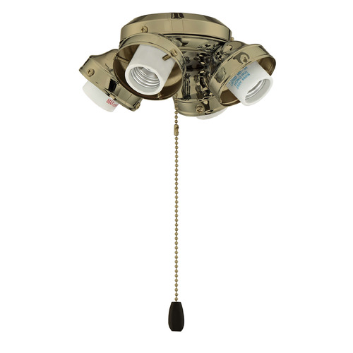 Craftmade Lighting Fitter Satin Brass LED Fan Light Kit by Craftmade Lighting F405-SB-LED