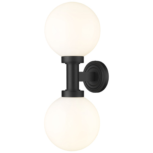 Laurent Black Outdoor Wall Light by Z-Lite