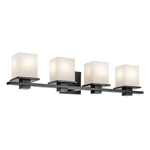 Tully 32-Inch Vanity Light in Black by Kichler Lighting