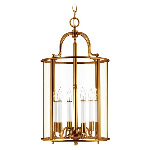 Hinkley Gentry 14-Inch Heirloom Brass Pendant by Hinkley Lighting 3478HR