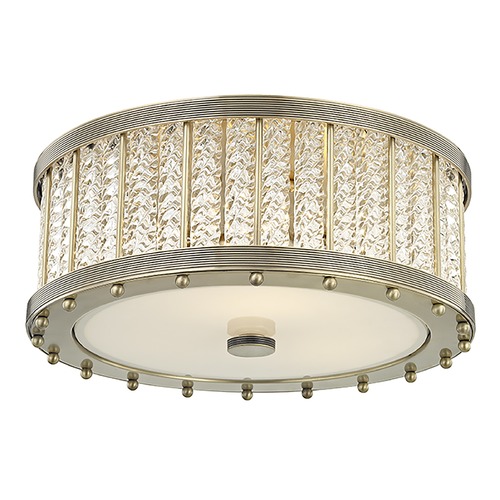 Hudson Valley Lighting Shelby Aged Brass Flush Mount by Hudson Valley Lighting 8116-AGB