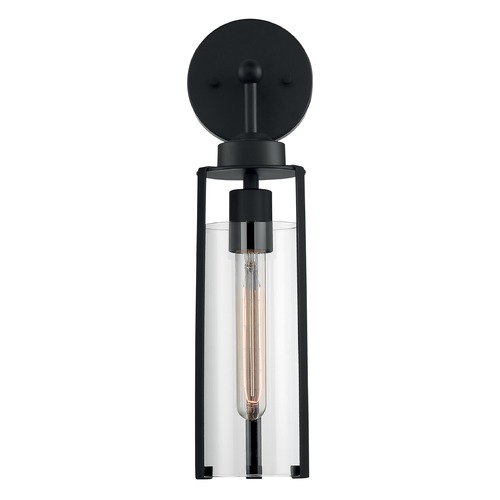 Satco Lighting Marina Matte Black Sconce by Satco Lighting 60/7161