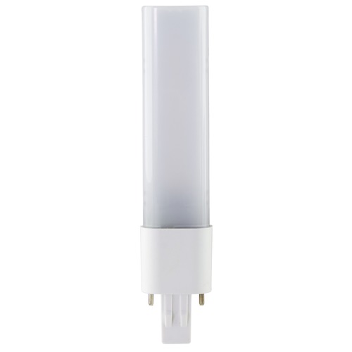 5.5W LED PL 2-PIN 3500K 500 Lumens GX23 Base 120-Degree 120-277V by Satco Lighting