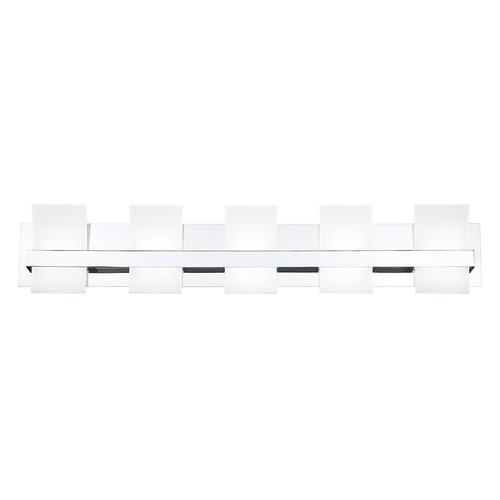 Cambridge 37-Inch LED Bath Light in Chrome by Eurofase Lighting
