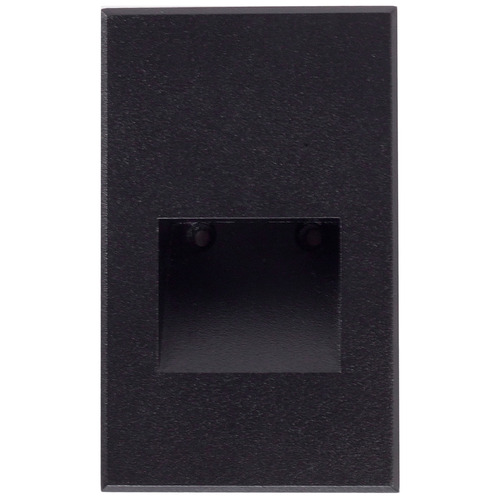 Kuzco Lighting Sonic Black LED Recessed Step Light by Kuzco Lighting ER3005-BK-12V