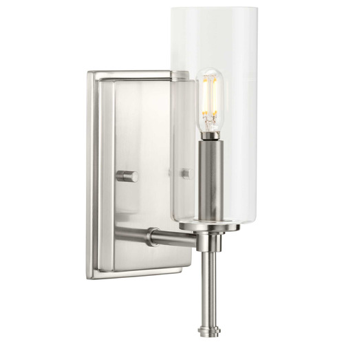 Progress Lighting Progress Lighting Elara Brushed Nickel Sconce P300356-009