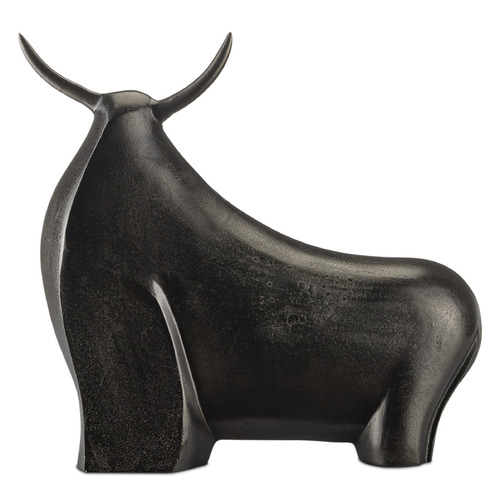 Currey and Company Ferdinand Graphite Sculpture