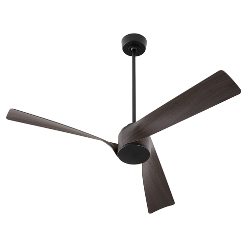 Heyday 56-Inch 5CCT Smart Fan in Black by Oxygen Lighting