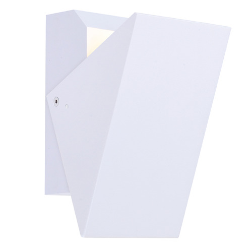 Et2 Alumilux Tilt White LED Outdoor Wall Light
