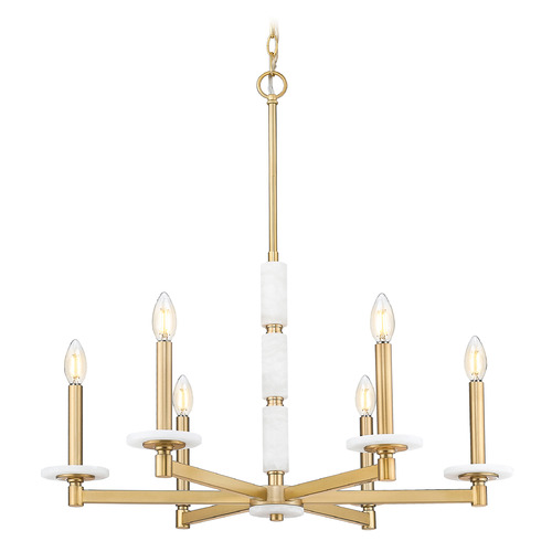 Z-Lite Z-Lite Kaden Modern Gold Chandelier 3045-6MGLD