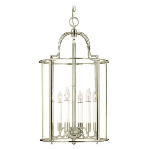 Gentry 14-Inch Polished Nickel Pendant by Hinkley Lighting