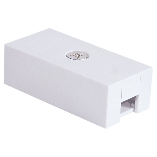 Generation Lighting Miniature Wiring Compartment  &  Splicer in White by Generation Lighting 9459-15