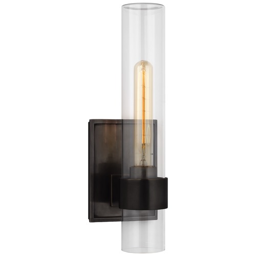 Visual Comfort Signature Collection Ian K. Fowler Presidio Outdoor Sconce in Bronze by Visual Comfort Signature S2168BZCG