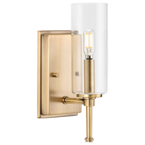 Progress Lighting Progress Lighting Elara Vintage Brass Sconce P300356-163