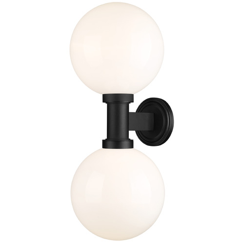 Laurent Black Outdoor Wall Light by Z-Lite