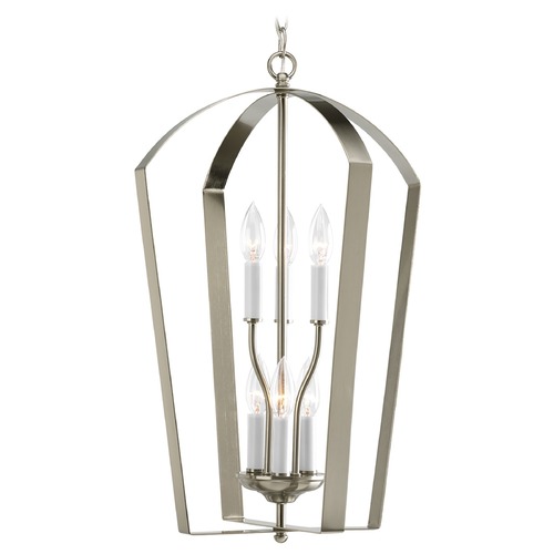 Gather Lantern in Brushed Nickel by Progress Lighting