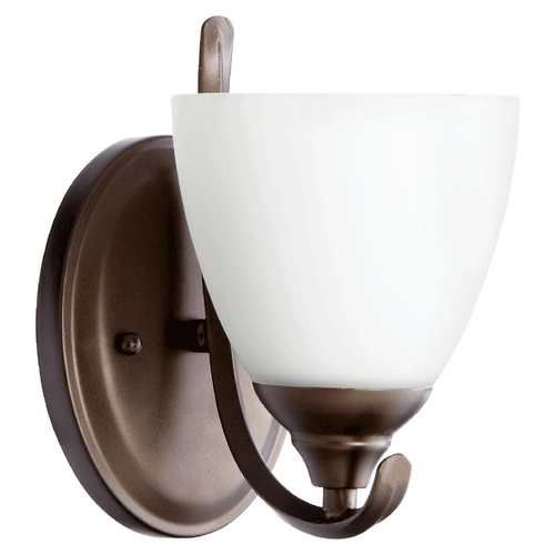 Powell Oiled Bronze Sconce by Quorum Lighting