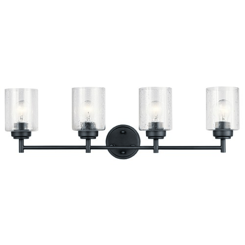 Kichler Lighting Winslow 30-Inch Black Vanity Light by Kichler Lighting 45887BK