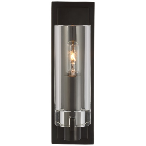 Visual Comfort Signature Collection Chapman & Myers Sonnet Sconce in Bronze by Visual Comfort Signature CHD2630BZCG