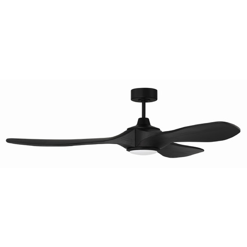 Craftmade Lighting Envy 60 Flat Black LED Ceiling Fan by Craftmade Lighting EVY60FB3