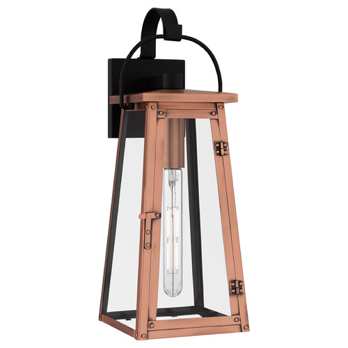 Quoizel Lighting Carolina Aged Copper Outdoor Wall Light