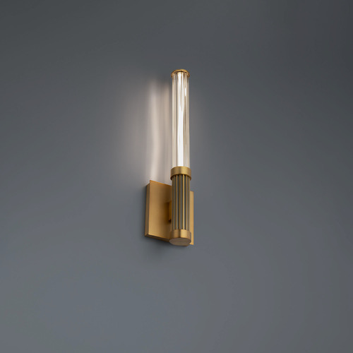 Modern Forms Ribeye Aged Brass LED Sconce