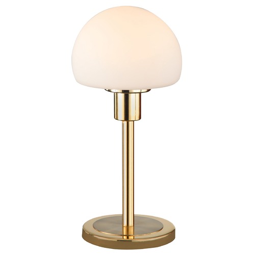 Wilhelm Satin Brass LED Console & Buffet Lamp by Arnsberg