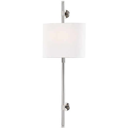 Hudson Valley Lighting Bowery Polished Nickel Sconce