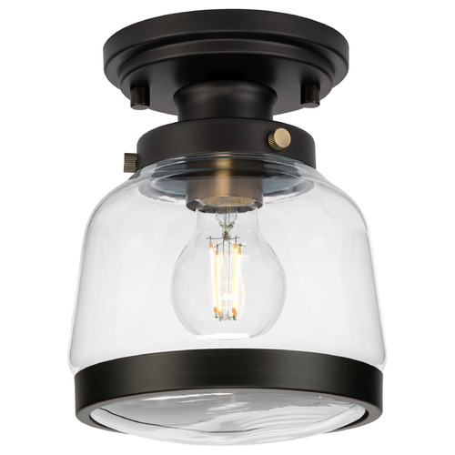 Progress Lighting Progress Lighting Judson Antique Bronze Semi-Flushmount Light P350220-020
