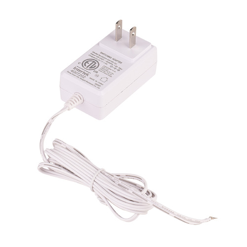 WAC Lighting 24V Plug-In Power Supply in White by WAC Lighting EN-2420D-P-WT