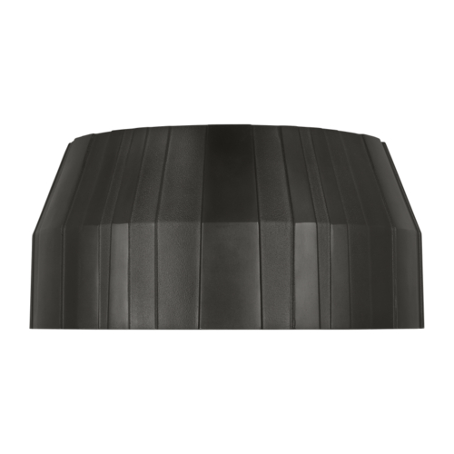 Visual Comfort Modern Collection Visual Comfort Modern Collection Clodagh Bling Plated Dark Bronze LED Flushmount Light CDFM17927PZ