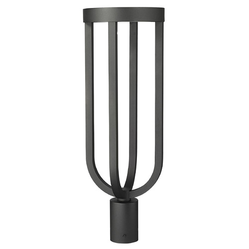 Z-Lite Leland Sand Black LED Post Light