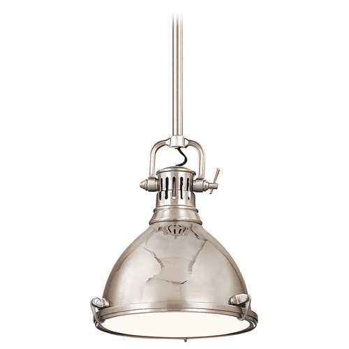 Hudson Valley Lighting Pelham Pendant in Polished Nickel by Hudson Valley Lighting 2211-PN