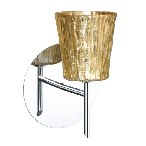 Besa Lighting Nico Chrome Sconce