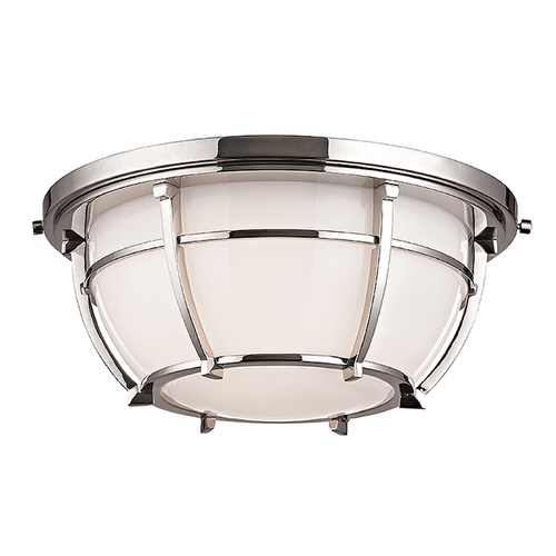 Hudson Valley Lighting Conrad Polished Nickel Flush Mount by Hudson Valley Lighting 4112-PN