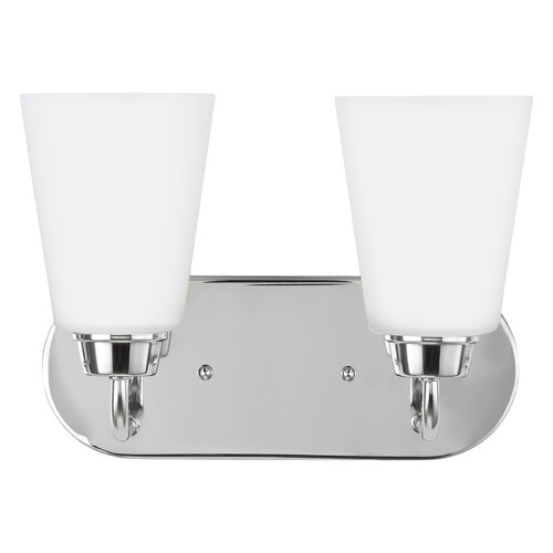 Kerrville Chrome Bathroom Light by Generation Lighting
