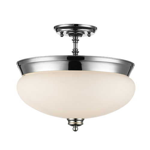 Z-Lite Amon Chrome Semi-Flush Mount by Z-Lite 721SF-CH