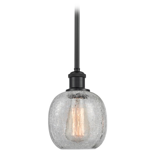 Innovations Lighting Innovations Lighting Belfast Matte Black Mini-Pendant Light with Globe Shade 516-1S-BK-G105