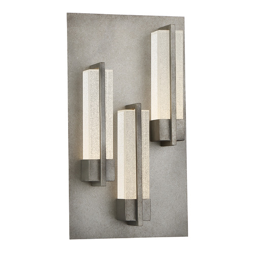 Eurofase Lighting Pari 18-Inch Outdoor LED Sconce in Antique Silver by Eurofase Lighting 33693-019