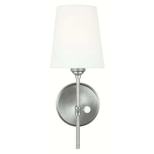 Visual Comfort Studio Collection Visual Comfort Studio Collection Thomas O'brien Baker Antique Brushed Nickel Sconce 4187201-965