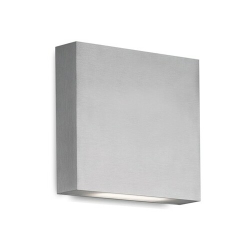 Mica Brushed Nickel LED Outdoor Wall Light by Kuzco Lighting