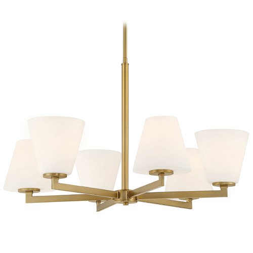 Designers Fountain Palmyra Brushed Gold Chandelier