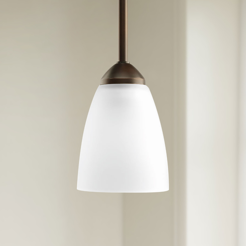 Gather Mini Pendant in Antique Bronze by Progress Lighting