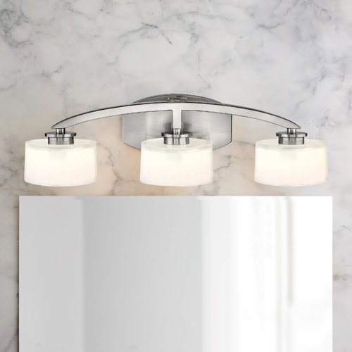 Hinkley Meridian 21-Inch Bath Light in Brushed Nickel by Hinkley Lighting 5593BN