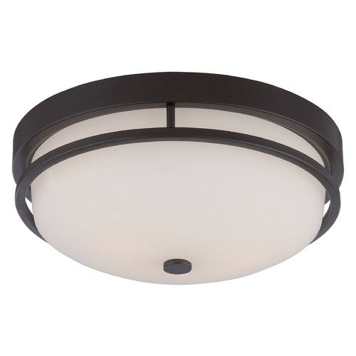 Neval Sudbury Bronze Flush Mount by Nuvo Lighting