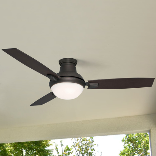 Verse 54-Inch LED Dual-Mount Fan in Maiden Bronze by Casablanca Fan Company